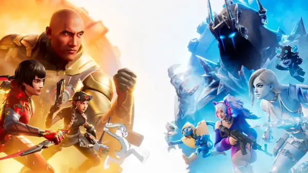 Charaktere aus Fortnite kämpfen in der neuen Season gegen eine eisige Bedrohung.