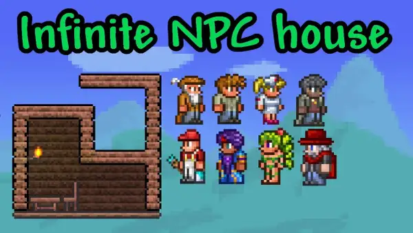 Jak zbudować dom w Terraria, aby uniknąć problemów z NPC