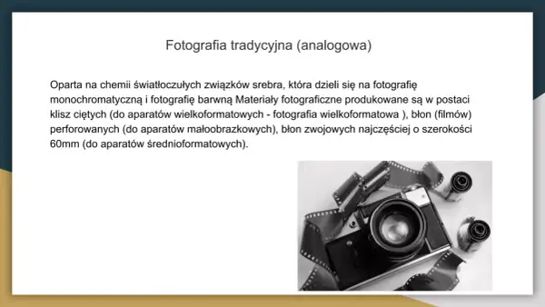 Stara kamera analogowa z rolkami filmu. Klasyka, którą cenili znani fotografowie.