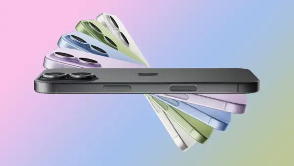 Kiedy nowy iPhone, wybór kolorów jest oszałamiający. Kilka modeli ułożonych w wachlarz, od ciemnego grafitu po pastelowe zielenie i fiolety.