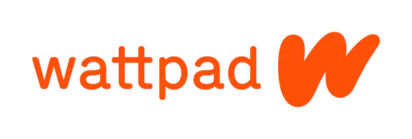 Pomarańczowe logo Wattpad. Zastanawiasz się, wattpad co to? To platforma dla pisarzy i czytelników.