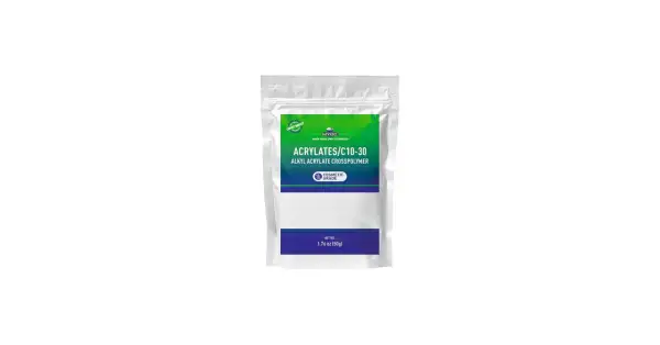 Opakowanie z MYOC Acrylates/C10-30 Alkyl Acrylate Crosspolymer, składnikiem do tworzenia kosmetyków.