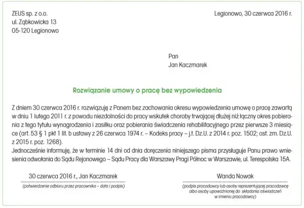 Jak zwolnić pracownika zatrudnionego na czas nieokreślony - kluczowe zasady
