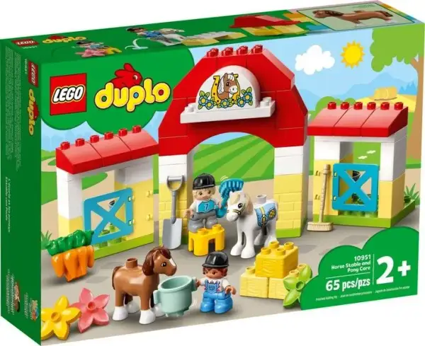 LEGO DUPLO stadnina i kucyki 10951 - idealny zestaw dla dzieci