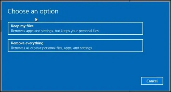 Jak przywrócić Windows 10 do ustawień fabrycznych bez utraty danych