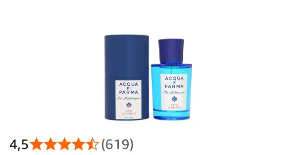Zestaw Acqua di Parma Fico di Amalfi Blu Mediterraneo: perfumy i eleganckie pudełko.