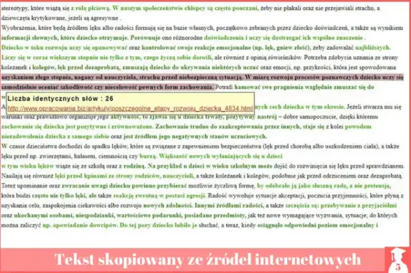 Ile procent pracy mogą stanowić cytaty, aby uniknąć plagiatu?