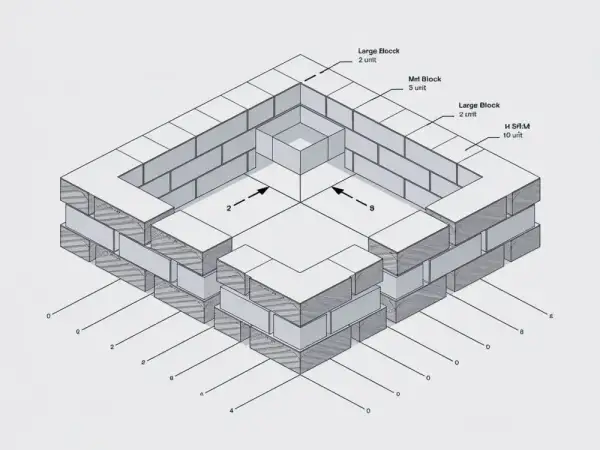 Ile zaprawy na bloczki fundamentowe? Oblicz dokładnie i oszczędzaj