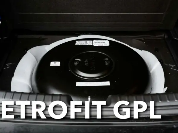 Serbatoio GPL toroidale montato nel bagagliaio. Valuta il costo impianto gpl per la tua auto.
