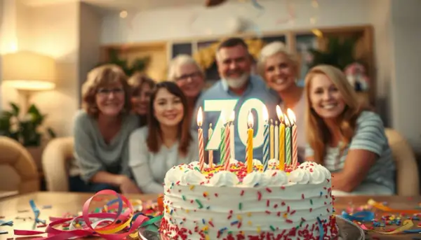 Śmieszne życzenia na 70 urodziny, które rozbawią jubilata i gości