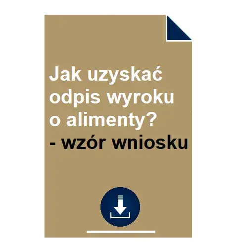 Jak uzyskać odpis wyroku: Szybki i prosty przewodnik krok po kroku