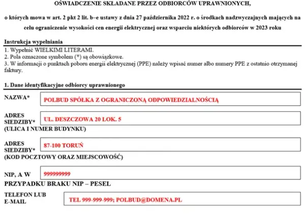 Jak złożyć oświadczenie o tanim prądzie - prosty poradnik