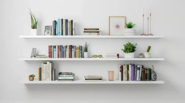 Dlaczego warto zainwestować w biblioteczkę wiszącą na wymiar do małych wnętrz?