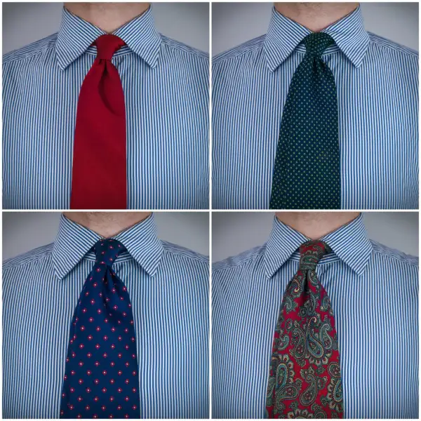 Jak dobrać krawat do koszuli w paski: 5 zasad eleganckiego stylu