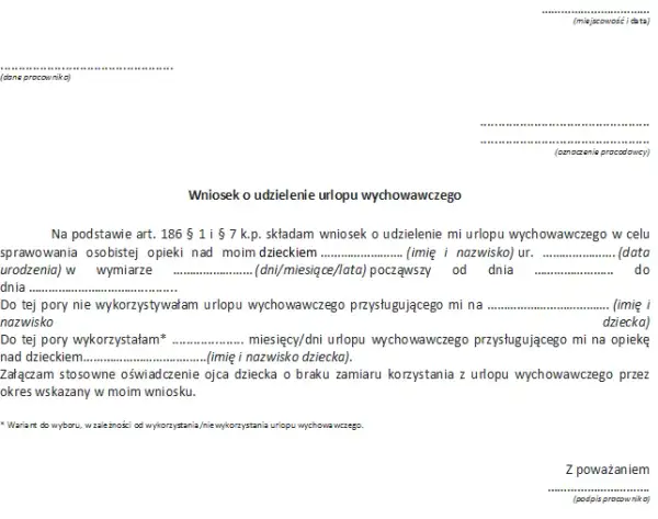 Urlop wychowawczy ile razy można przedłużać? Sprawdź zasady i wyjątki