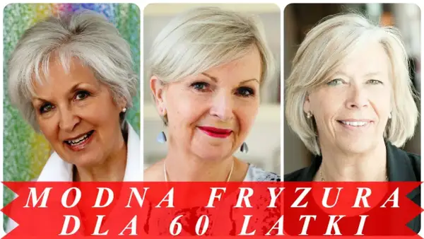 Jaką fryzurę dla 60 latki wybrać, aby wyglądać młodziej?