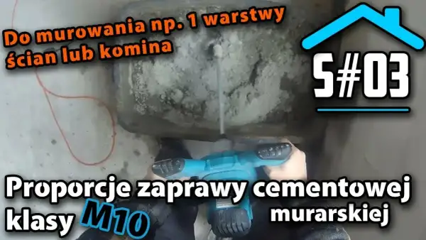 Ile wody dodać do zaprawy cementowej? Kluczowe proporcje i wskazówki