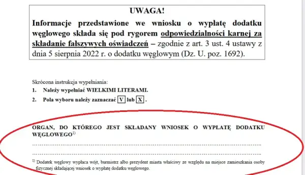 Dofinansowanie do węgla: gdzie złożyć wniosek i uniknąć problemów