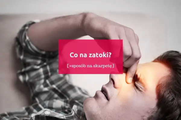 Mężczyzna z bólem zatok, szuka sposobu na ulgę. Czy to będzie mikstura na zatoki?