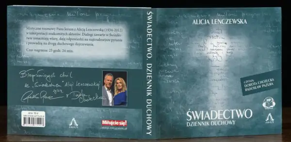 Alicja Lenczewska przepowiednie dla Polski w "Świadectwie. Dzienniku Duchowym". Audiobook z mistycznymi rozmowami Jezusa.