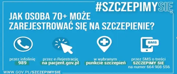 Szczepienia 70+: Rejestracja bez stresu. Pełny poradnik.