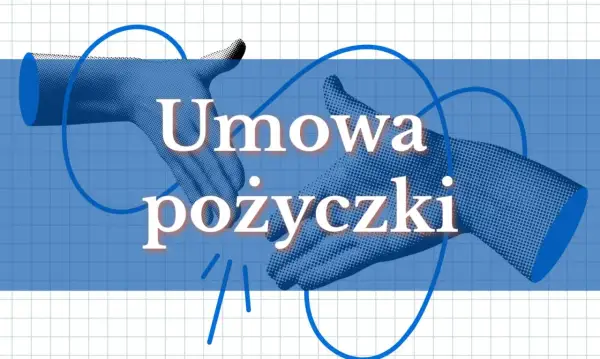 Dwie dłonie symbolizują umowę pożyczki, która jest chroniona przez ustawę antylichwiarską.