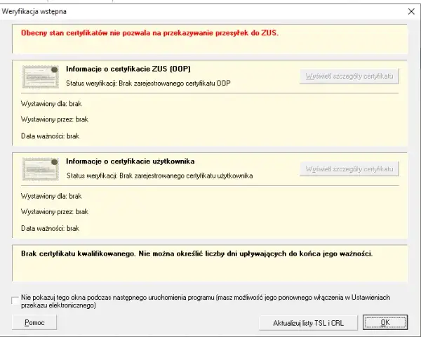 Jak pobrać certyfikat OOP do Płatnika i uniknąć problemów z instalacją