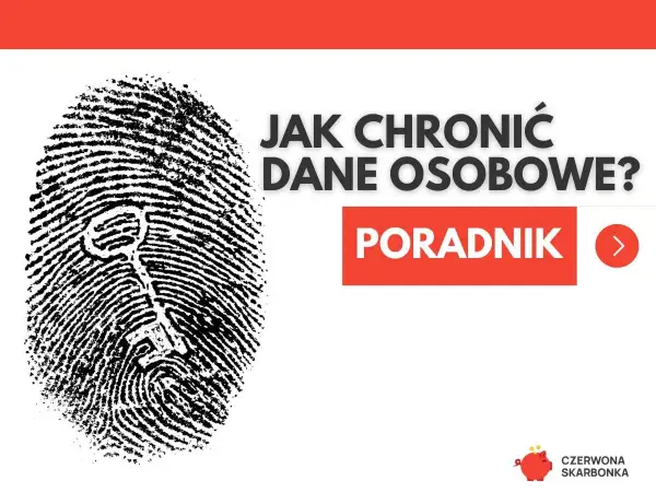 Odcisk palca z kluczem symbolizuje, co to są dane osobowe i jak je chronić. Poradnik.