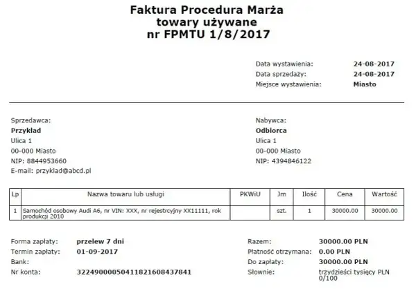Czy można zwrócić samochód kupiony na fakturę VAT marża? Oto co musisz wiedzieć