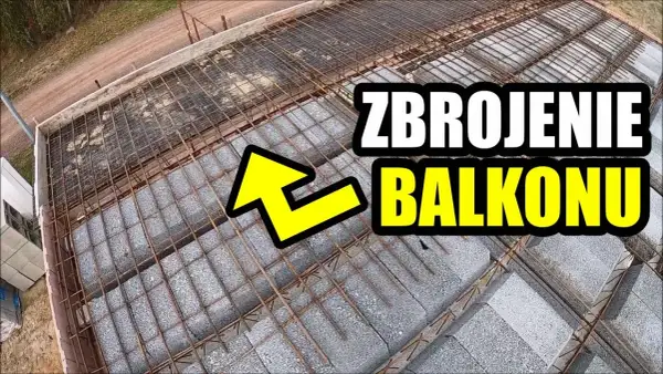 Zbrojenie balkonu przekrój: kluczowe szczegóły i wymiary prętów