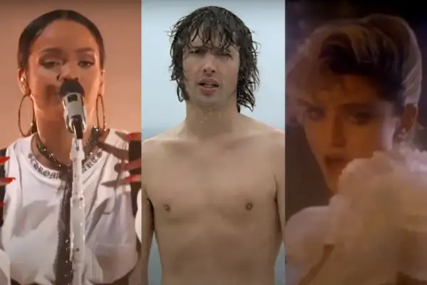 Rihanna śpiewa, James Blunt mokry, a Madonna w białej sukni. Każde z nich mówi: i love me.