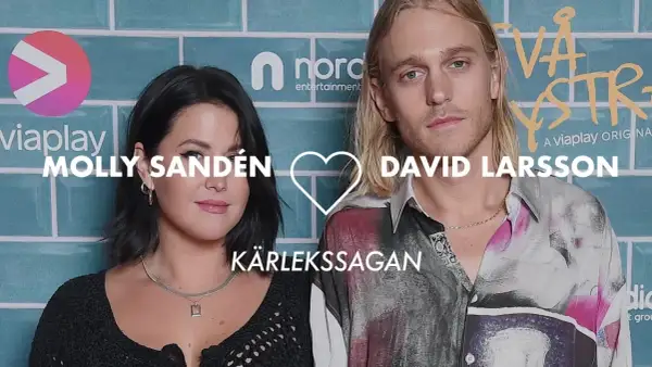 Molly Sandén och David Larsson i "Kärlekssagan".