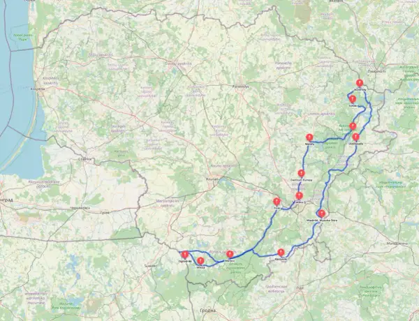 Trasa po Litwie: od wybrzeża Bałtyku, przez Kłajpedę, Kowno, Wilno, Troki, aż po malownicze jeziora. Odkryj litewskie atrakcje!