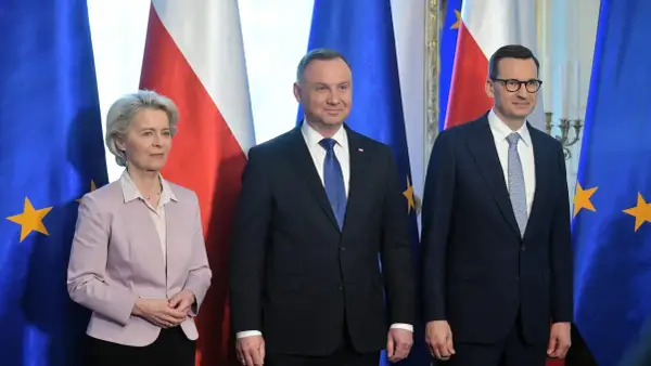 Ursula von der Leyen, Andrzej Duda i Mateusz Morawiecki. Kto wymyślił zielony ład w Europie? Dyskusja o przyszłości.