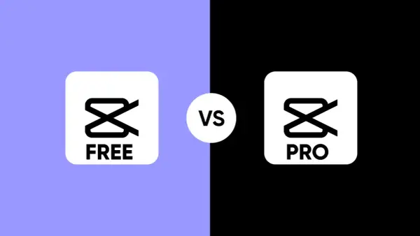 Porównanie CapCut Free i Pro. Wybierz wersję CapCut za darmo lub Pro.