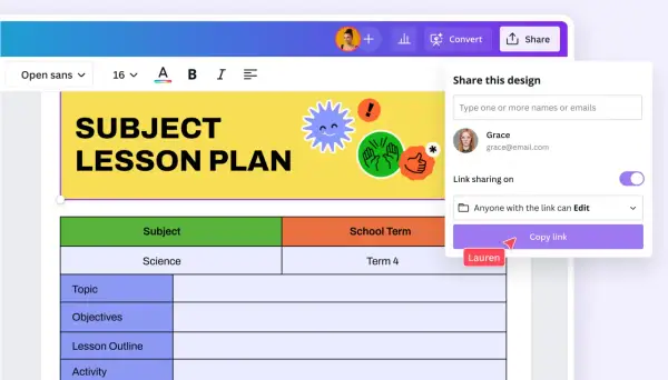 Tworzenie planu lekcji, jak napisać projekt edukacyjny, jest proste. Kliknij "Kopiuj link", aby udostępnić.