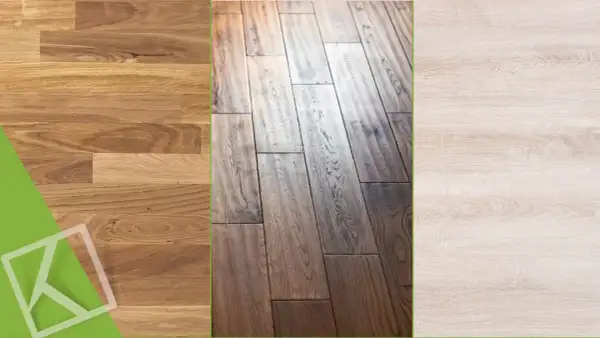 Tre campioni di parquet: chiaro, scuro e naturale. Quale pavimento scegliere per la tua casa?