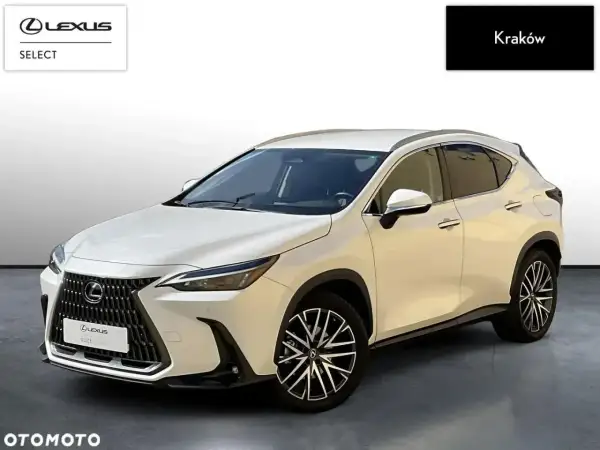 Biały Lexus NX 350h na sprzedaż w Krakowie. Sprawdź atrakcyjną lexus nx 350h cenę i ofertę.