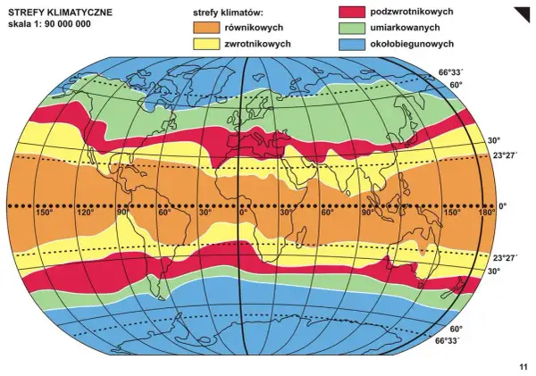 Jak szerokość geograficzna kształtuje klimat? Od równika po bieguny.