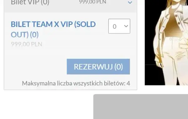 Ile kosztuje bilet na koncert Team X? Ceny i wyjątkowe pakiety