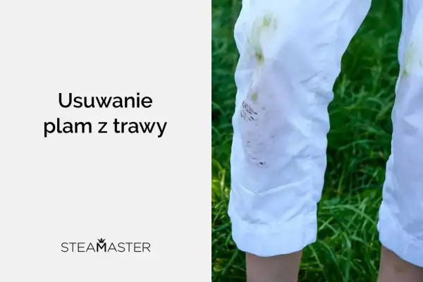 Usuwanie plam z trawy z białych spodni. Zadbaj o czystość ubrań po zabawie na świeżym powietrzu.