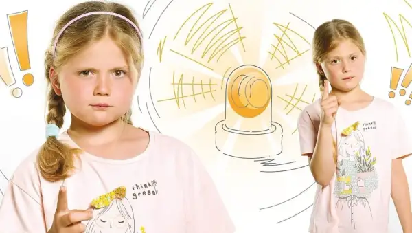 Dwie dziewczynki z wykrzyknikami i syreną ostrzegawczą. Czy to sygnał, że trzeba zwrócić uwagę na białaczka objawy?