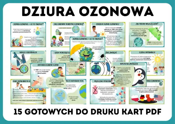 Dziura ozonowa to ubytek w ochronnym parasolu Ziemi. Freony ją niszczą, ale małe działania pomagają ją odbudować.