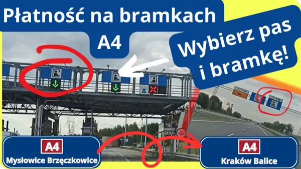 Ile się płaci na autostradzie A4? Sprawdź aktualne stawki i metody płatności