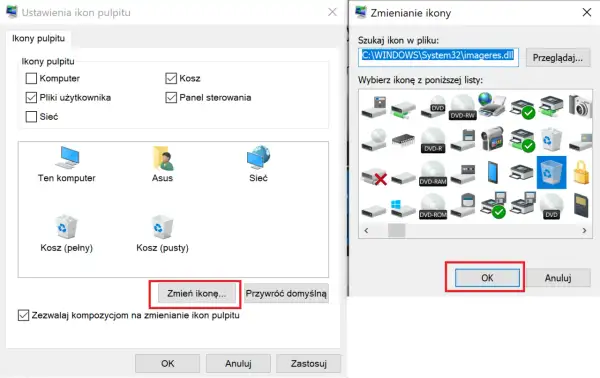 Jak zmienić ikonę aplikacji Windows 10 i uniknąć problemów z ustawieniem