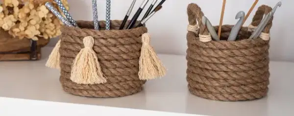 Ozdoby ze sznurka jutowego: Proste DIY i modne dekoracje dla każdego