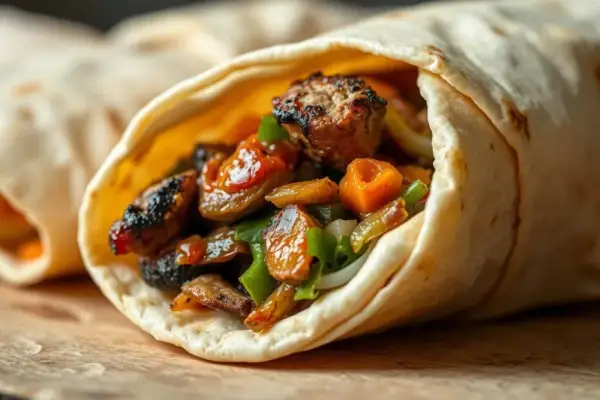 Kebab w tortilli zdrowy? Odkryj, jak wybierać świadomie!