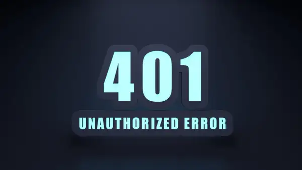 Błąd 401 Unauthorized Error. Nie masz uprawnień do dostępu do tej strony.
