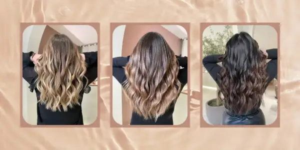Trois femmes aux cheveux ondulés, allant du blond au brun foncé. Fini les cheveux rêches, place à la douceur !