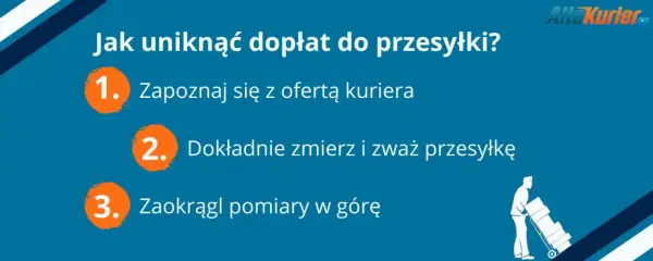 Jak uniknąć dopłat do przesyłki? Poznaj ofertę kuriera, dokładnie zmierz i zważ paczkę, zaokrąglaj wymiary. Sprawdź, ile kosztuje kurier, by wysyłać taniej.